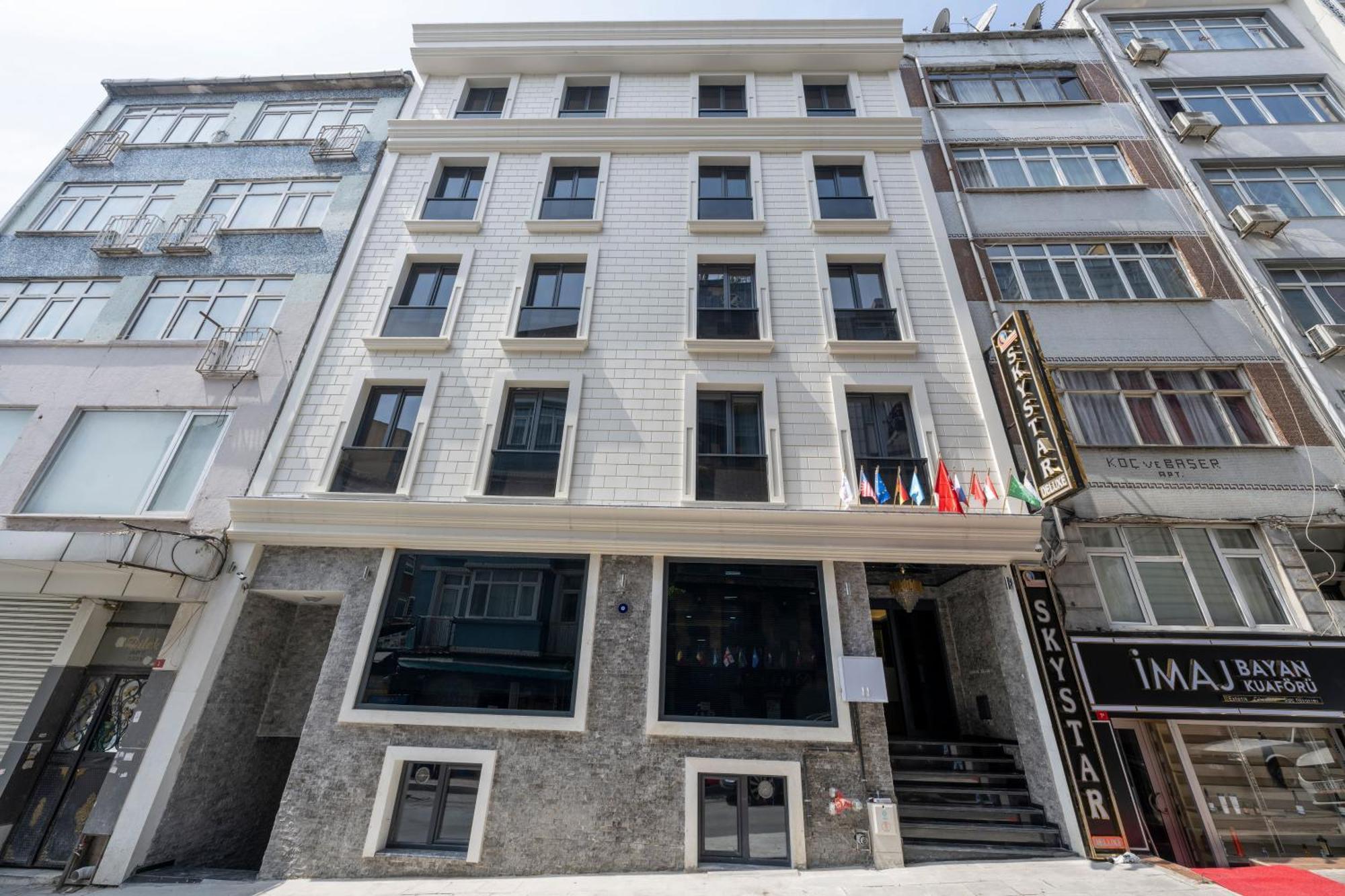 Skystar Deluxe Hotel Isztambul Kültér fotó